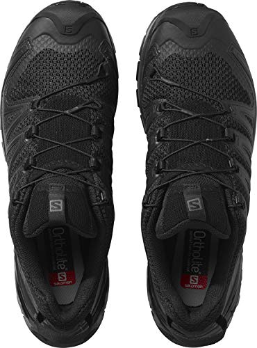 Salomon XA Pro 3D V8, Zapatillas De Trail Running Y Sanderismo Versión Màs Ligera Hombre, Color: Negro (Black/Black/Black), 40 EU