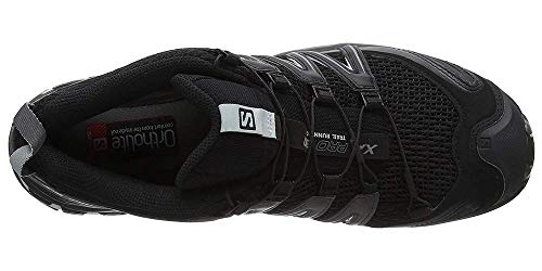 Salomon XA Pro 3D, Zapatillas de Trail Running Hombre, Negro (Black/Magnet/Quiet Shade), 42 2/3 EU