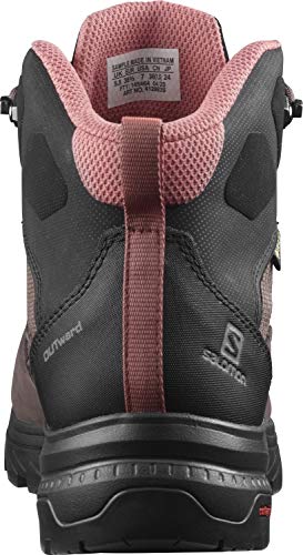 Salomon Zapatilla de mujer OUTward GTX W con piel de nobuk para marcha y excursionismo