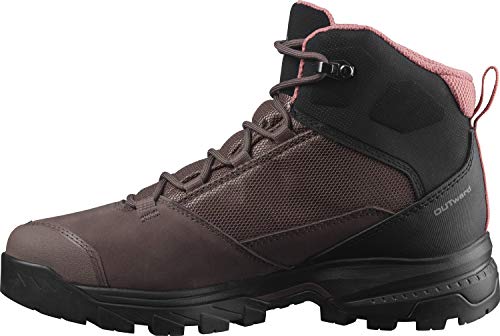 Salomon Zapatilla de mujer OUTward GTX W con piel de nobuk para marcha y excursionismo