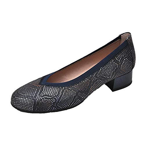 Salon Piel Grabado Tucan (Marino, Numeric_38)