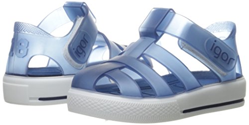 SANDALIA CANGREJERA NIÑO Y NIÑA S10171-046 Y 063 (26, NAVY TRANSPARENTE)