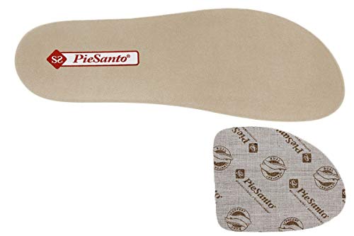 Sandalia Plantilla Extraíble Charol Arena 180823 PieSanto