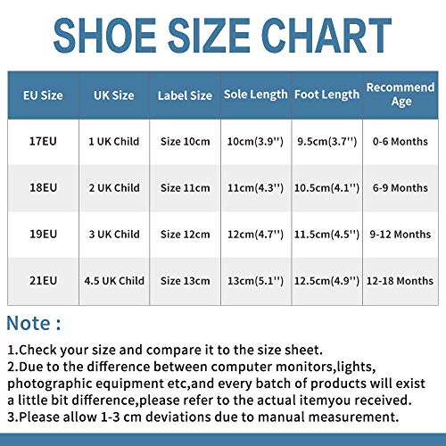 Sandalias de Bebé Niña con Bowknot, Zapatos de Verano para Infantil Pequeños con Suela Blanda (19 EU, Rojo)