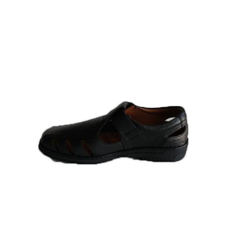 Sandalias Hombre Especial para diabéticos Muy cómodas Primocx en Negro Talla 44