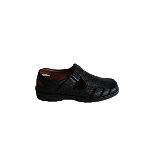 Sandalias Hombre Especial para diabéticos Muy cómodas Primocx en Negro Talla 44