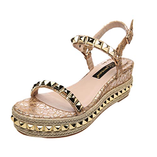 Sandalias Planas para Mujer Verano De Tacón Bajo Peep-Toe Open Back Slingback Casual Vacation Beach Ladies Hebilla Correa Zapatos