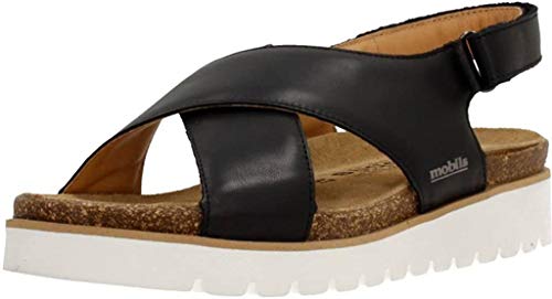 Sandalias y chanclas para mujer, color Negro , marca MEPHISTO, modelo Sandalias Y Chanclas Para Mujer MEPHISTO NAPOLES Negro