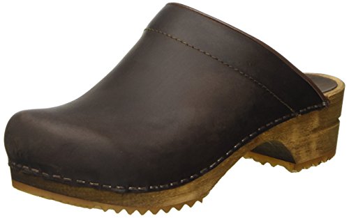 Sanita Chrissy Open, Zuecos para Mujer, Marrón (Antique Brown 78), 37 EU