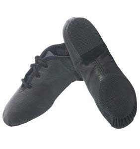 Sansha js85lpi Swing-Split Zapatos de Jazz Mujer, Mujer, Color Negro, tamaño FR : 23 (Taille Fabricant : 23)