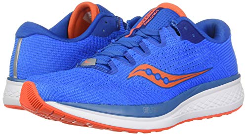 Saucony Jazz 21, Zapatillas de Running Hombre, Azul (Blue/Orange 36), 45 EU