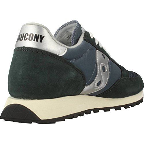 Saucony Jazz Original Vintage, Zapatillas de Cross Unisex Adulto, Azul (Blue/Navy/Silver 4), 37.5 EU