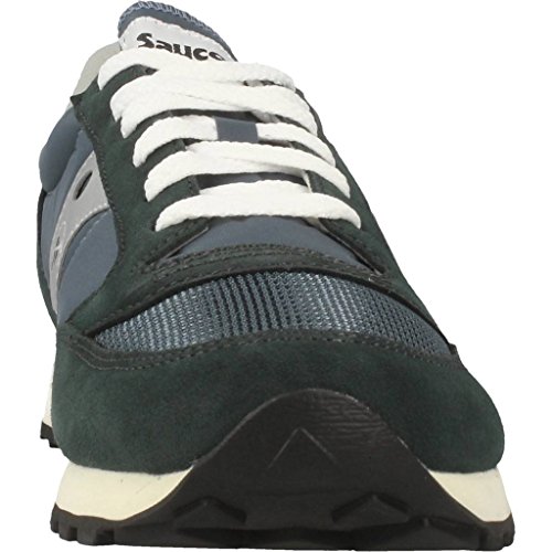 Saucony Jazz Original Vintage, Zapatillas de Cross Unisex Adulto, Azul (Blue/Navy/Silver 4), 37.5 EU