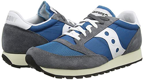 Saucony Jazz Original Vintage, Zapatillas de Cross Unisex Adulto, Azul (Castlerock/Teal 20), 46.5 EU