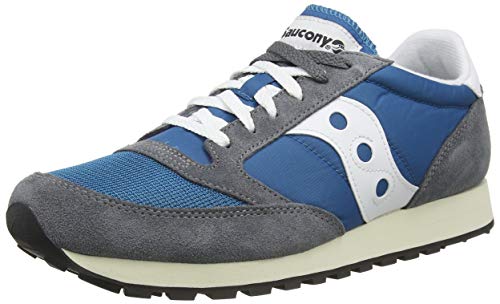 Saucony Jazz Original Vintage, Zapatillas de Cross Unisex Adulto, Azul (Castlerock/Teal 20), 46.5 EU