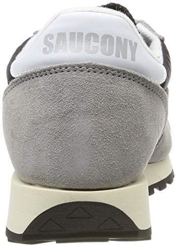 Saucony Jazz Original Vintage, Zapatillas de Gimnasia para Hombre, Gris (Grey/Black/White 37), 44 EU