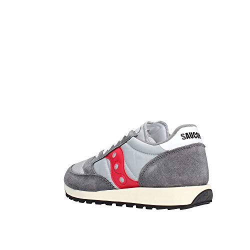 Saucony Jazz Original Vintage, Zapatillas Hombre, Gris (Grey/Red 55), 39.5 EU