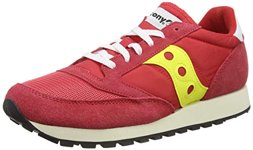 Saucony Jazz Original Vintage, Zapatillas Hombre, Rojo (Red/Yellow 56), 39 EU