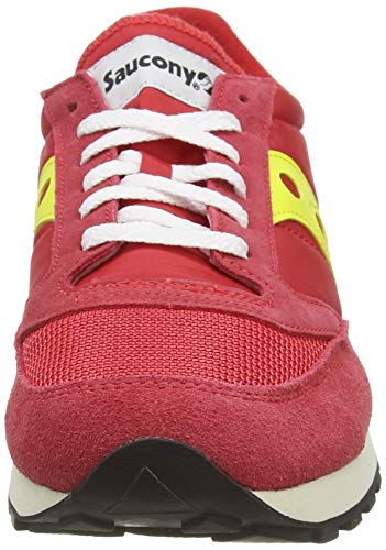 Saucony Jazz Original Vintage, Zapatillas Hombre, Rojo (Red/Yellow 56), 44.5 EU