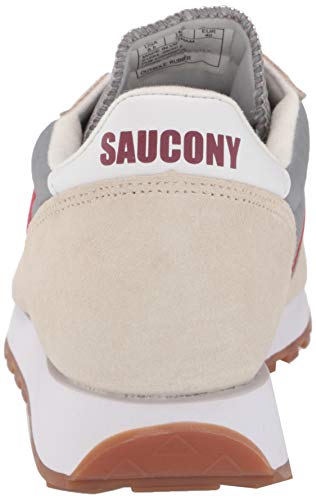 Saucony Jazz Original Vintage, Zapatillas Mujer, Guimauve Grise Rouge, 35.5 EU