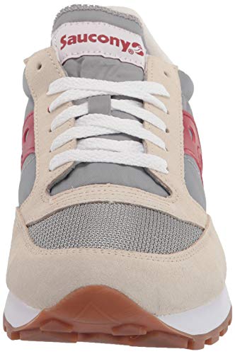 Saucony Jazz Original Vintage, Zapatillas Mujer, Guimauve Grise Rouge, 35.5 EU