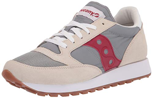 Saucony Jazz Original Vintage, Zapatillas Mujer, Guimauve Grise Rouge, 35.5 EU