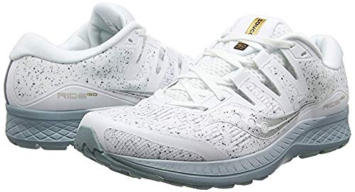 Saucony Ride ISO, Zapatillas de Running Hombre, Blanco (White 40), 44.5 EU