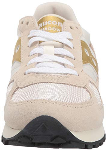 Saucony Shadow Original, Zapatillas Deportivas. Mujer, Blanco y Dorado, 39 EU