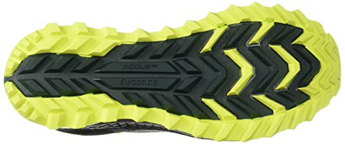 Saucony Xodus ISO 3, Zapatillas para Hombre, Verde Amarillo, 44 EU