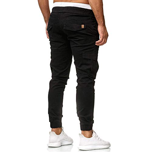 Sayla Pantalones Hombre Verano Moda Casual Cortos Cargo Bermuda Deporte Herren Cargo Jogger Chino Stretch Hose Jogging Largos Pantalones Deportivos Slim Trouser