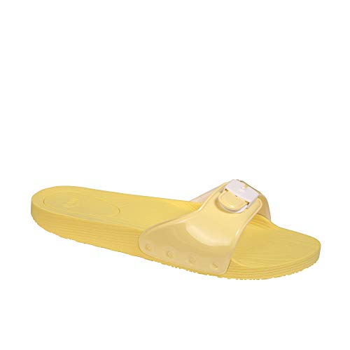 Scholl Chanclas de Playa scholl Pop Amarillo 41