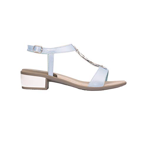 Scholl Sandalias con Tira Yoko Azul Claro 40