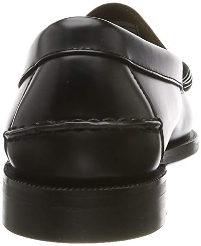 Sebago Classic Dan, Náuticos para Hombre, Negro 902, 42 EU