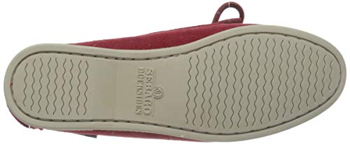 Sebago Jacqueline Suede W, Náuticos para Mujer, Rojo (Red 913), 36 EU
