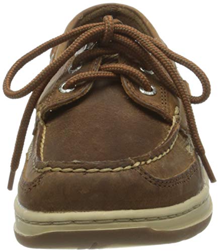 Sebago Portland Spinnaker Waxed, Náuticos para Hombre, Multicolor Marrón Azul Marino Gris N17, 40 EU