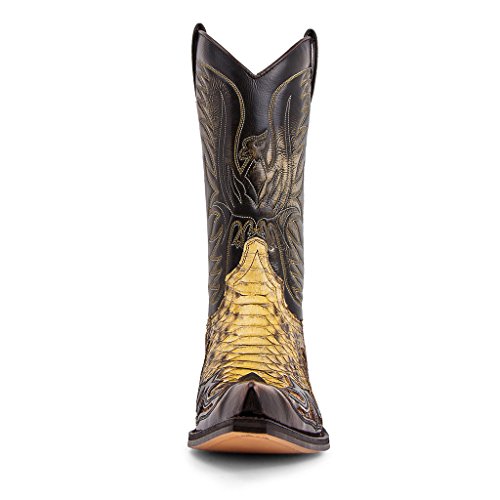 Sendra Boots - 3241 Cuervo Denver Tierra-Piton Barriga Panizo 2-39
