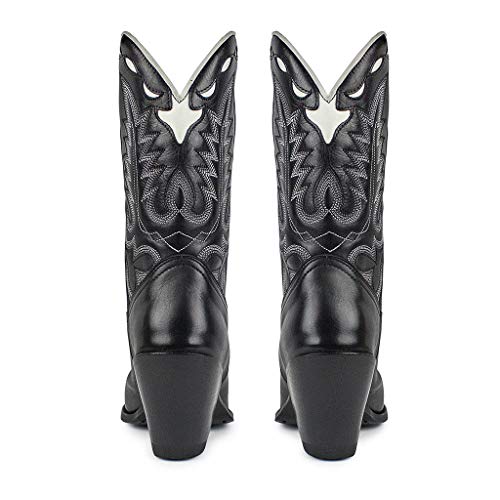 Sendra Boots Bota Western 15651 GORCA Salvaje (36 EU, Negro)