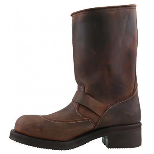 Sendra Boots - Botas de cuero para hombre, color marrón, talla 42