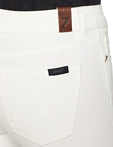 Seven7 MONICA Vaqueros corte de bota, Mujer, Blanco (Rinse Wt 002), 42 (Tamaño del fabricante:29/32)