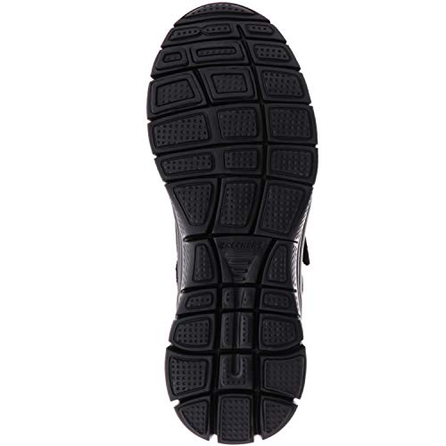 SKECHERS 58365 ESTELLO Black Black Shoes Hombre Memory Foam lagrima 43