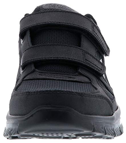 SKECHERS 58365 ESTELLO Black Black Shoes Hombre Memory Foam lagrima 43