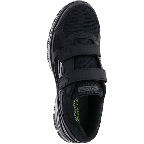 SKECHERS 58365 ESTELLO Black Black Shoes Hombre Memory Foam lagrima 43