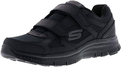 SKECHERS 58365 ESTELLO Black Black Shoes Hombre Memory Foam lagrima 43