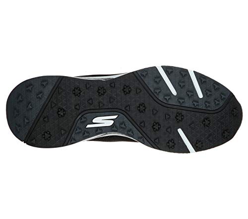 Skechers Air Twist Boa Waterproof - Zapato de Golf para Hombre, Black/White (Numeric_42)
