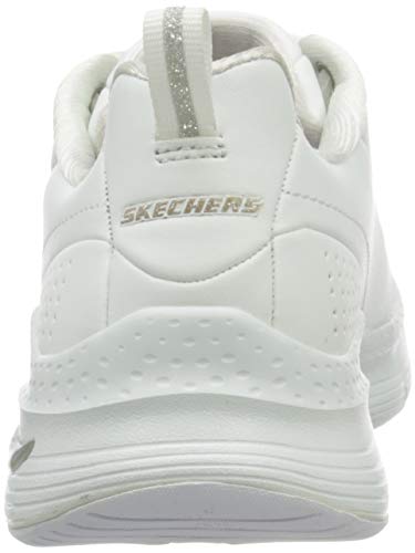 Skechers Arch FIT CITI Drive, Zapatillas Mujer, White, 38 EU