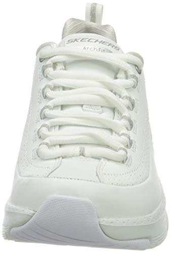 Skechers Arch FIT CITI Drive, Zapatillas Mujer, White, 38 EU