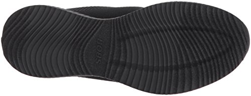 Skechers Bobs Squad-Photo Frame, Zapatillas Deportivas Mujer, Negro (BBK Black Engineered Knit/Trim), 38 EU