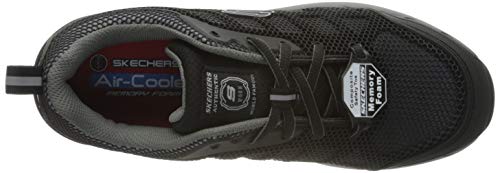 Skechers Bulkln Lyndale, Zapato Industrial Mujer, Negro, 36 EU