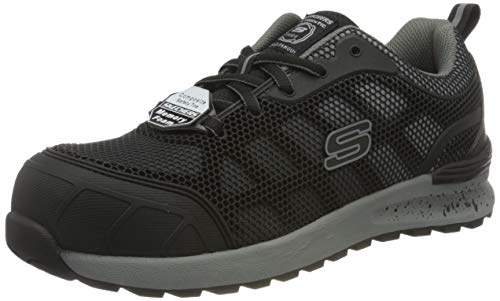 Skechers Bulkln Lyndale, Zapato Industrial Mujer, Negro, 36 EU