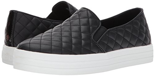 Skechers Double Up-Duvet, Zapatillas sin Cordones Mujer, Negro (BLK), 40 EU